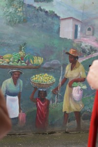 mur de l'histoire de l'esclavage à Tortola aux Iles vierges britanniques © par Fanny GRW - Recettes d'ici et d'ailleurs
