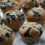 muffins aux myrtilles - recette américaine © par Fanny GRW - Saveurs d'ici et d'ailleurs