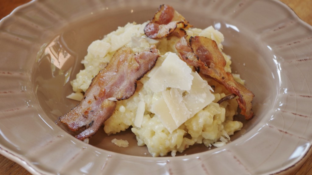 Risotto crémeux aux cèpes et Pancetta - Cuisine italienne © par Fanny GRW - Recettes d'ici et d'ailleurs