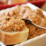 Tapenade de tomates et amandes © Recettes d'ici et d'ailleurs