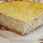 Cheesecake à la rhubarbe - Cuisine américaine © par Fanny GRW - Recettes d'ici et d'ailleurs