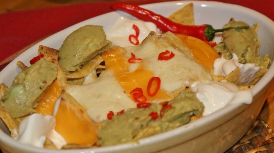 nachos gratiné au guacamole - Cuisine Tex-Mex © par Fanny GRW - Recettes d'ici et d'ailleurs