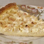 tarte à la rhubarbe maison © par Fanny GRW - Recettes d'ici et d'ailleurs