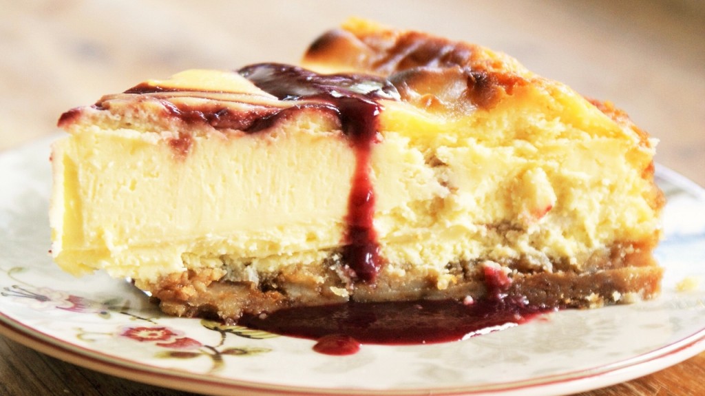 Cheesecake façon Starbucks au chocolat blanc et framboise - Cuisine américaine © Balico & co