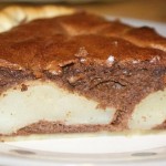 tarte amandine poire choco Flan pâtissier traditionnel - Cuisine française © par Fanny GRW - Recettes d'ici et d'ailleurs