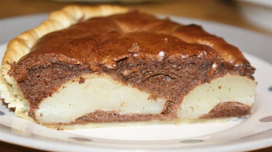 tarte amandine poire choco Flan pâtissier traditionnel - Cuisine française © par Fanny GRW - Recettes d'ici et d'ailleurs