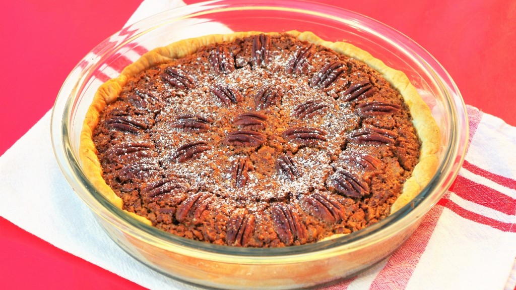 Pecan pie - tarte aux noix de pecan - Cuisine américaine © Recettes d'ici et d'ailleurs