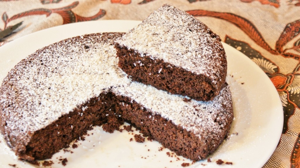 Moelleux au chocolat et coco au tofu soyeux - Recette sans gluten et sans lactose © Balico & co