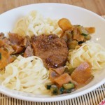 Rôti de porc dans l'échine, marinade au miso rouge © Balico and co
