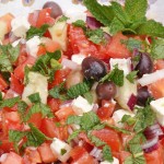 Salade grecque © Recettes d'ici et d'ailleurs