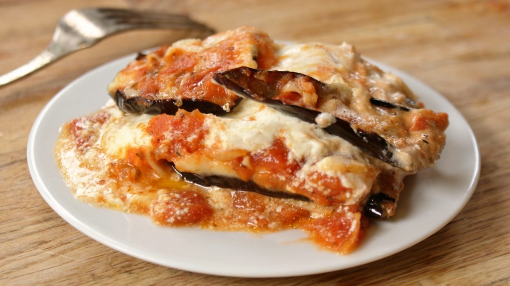 Lasagnes aux aubergines et fromages doux - Recette végétarienne - Cuisine ittalienne © Recettes d'ici et d'ailleurs