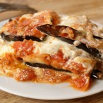 Lasagnes aux aubergines et fromages doux - Recette végétarienne - Cuisine ittalienne © Recettes d'ici et d'ailleurs