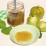 Confiture de tomates vertes Green Zebra au feuilles de limetier Kaffir © Balico & co