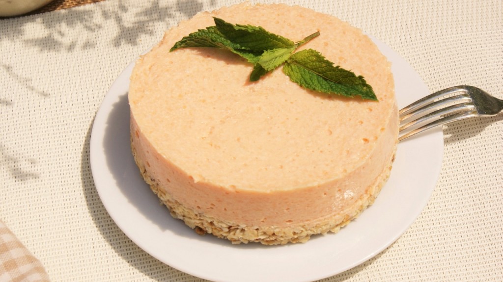 Entremet à la mousse de melon au tofu soyeux © Balico & co