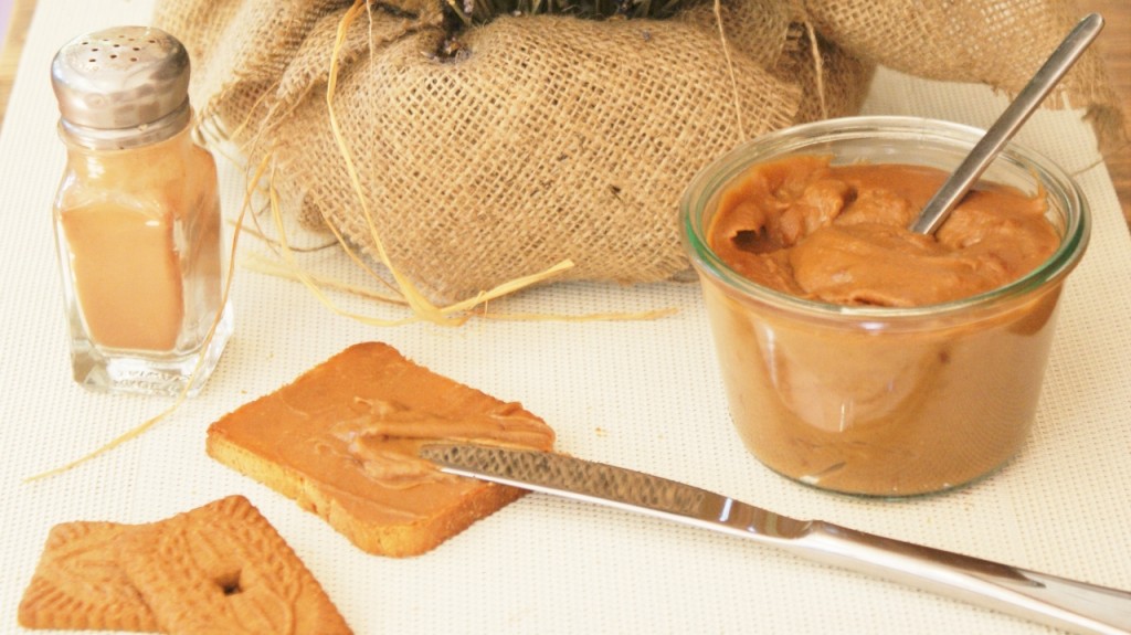 Pâte à tartiner de spéculoos végétalienne © Balico & co