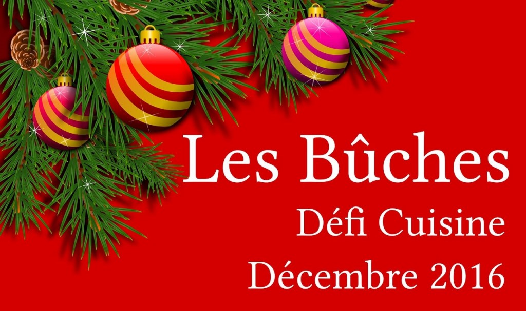 Défi cuisine de décembre 2016 - Les Bûches sur Recettes.de