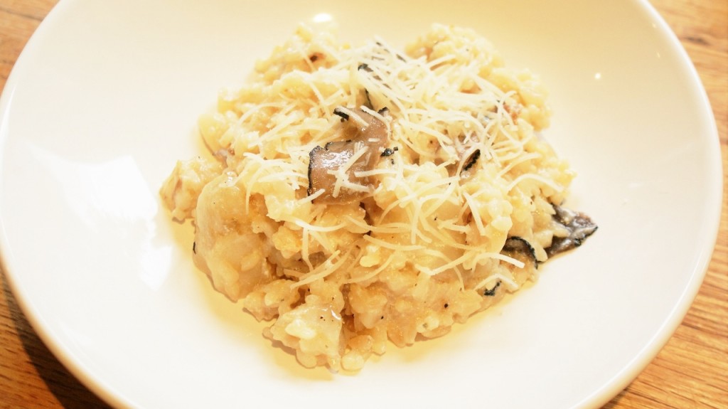 Risotto de topinambours à la truffe © Balico & co
