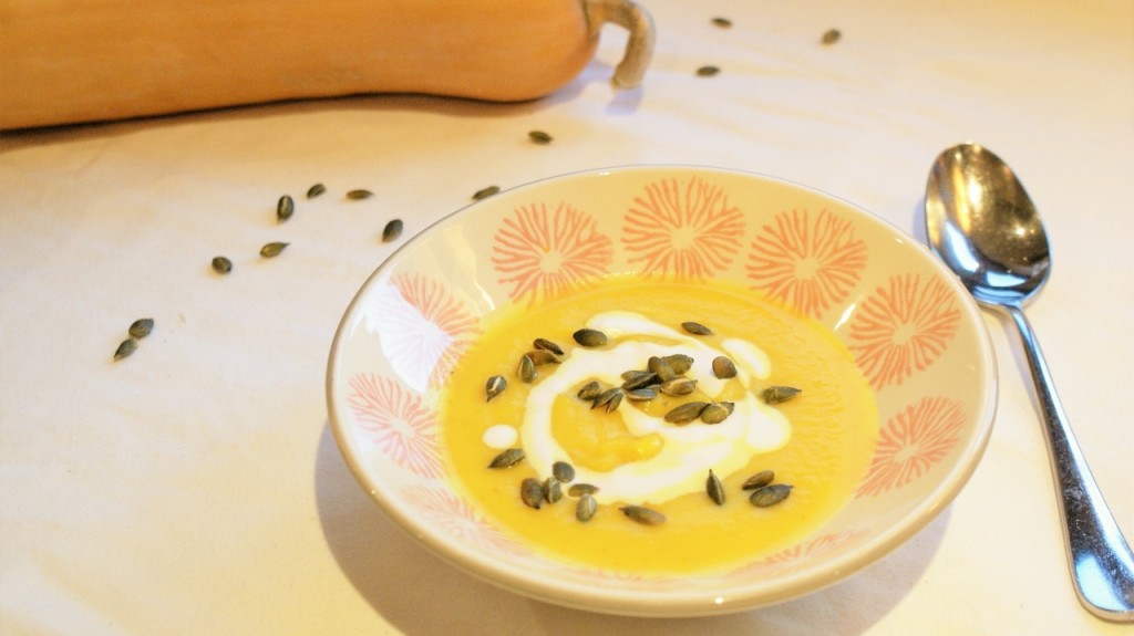 Soupe de courge au curcuma et gingembre © Balico & co