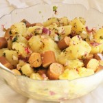 Salade de pommes de terre végétale ou vegan kartoffelsalat © Balico & co