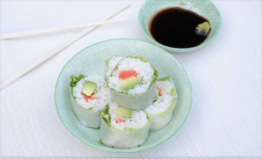 Sushis verde - Makisuchi à la salade - Cuisine japonaise © Balico & co