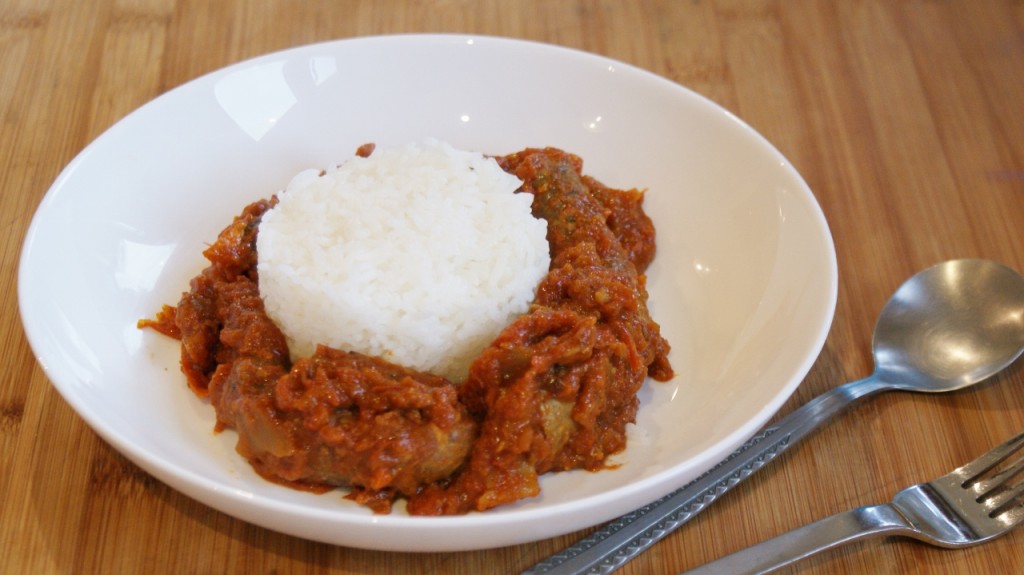 Rougail saucisses réunionnais © Balico and co