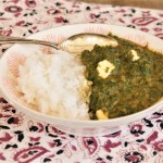 Palak paneer express ou curry indien d'épinard au fromage © Balico and co